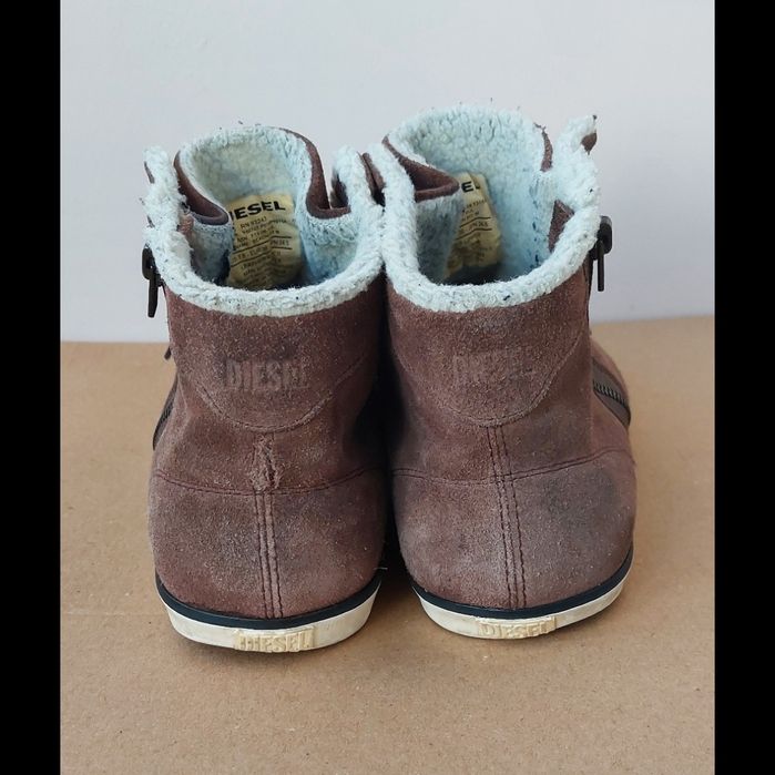 Кеди кросівки ботинки черевики теплі жіночі diesel