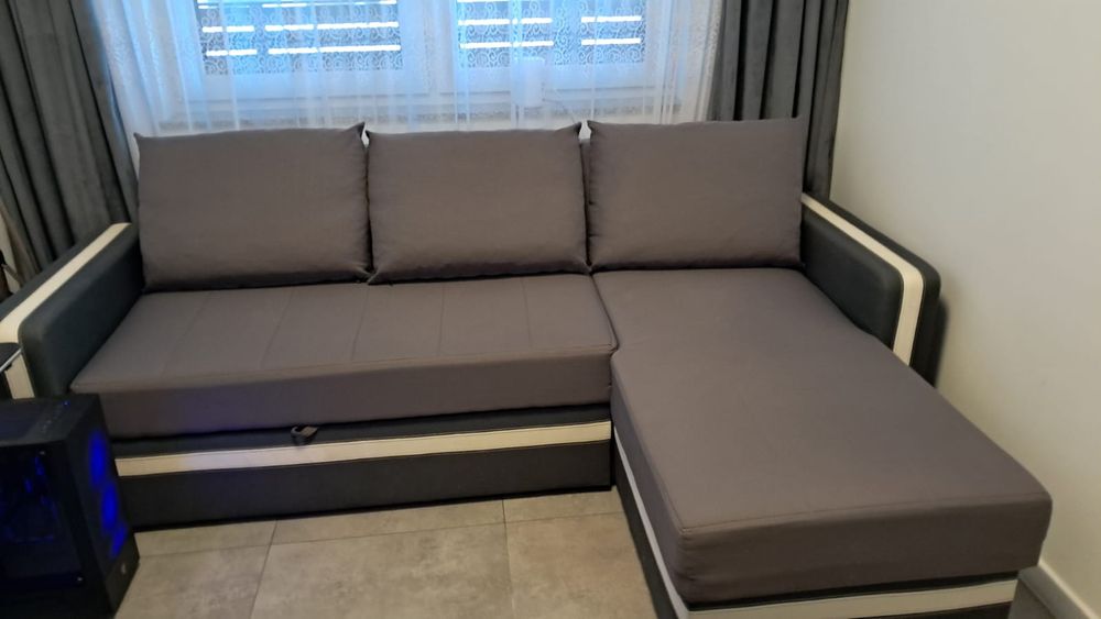 Narożnik z funkcją spania