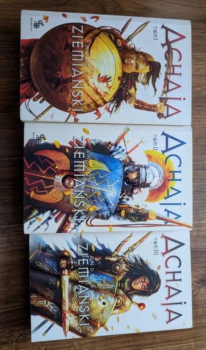 Achaja. Tom 1-3. Komplet.
