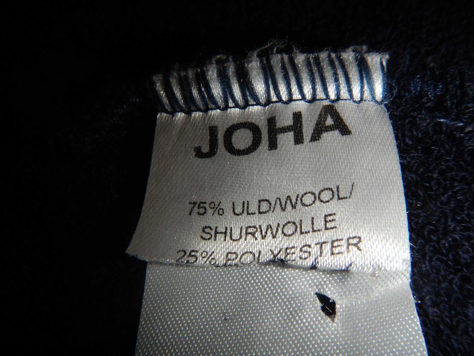 Вовняна термобілизна кофта joha p.116-122см