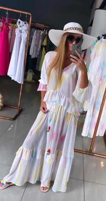 Super kaftan Les bourdelles des garcons rozmiar 44 nowe