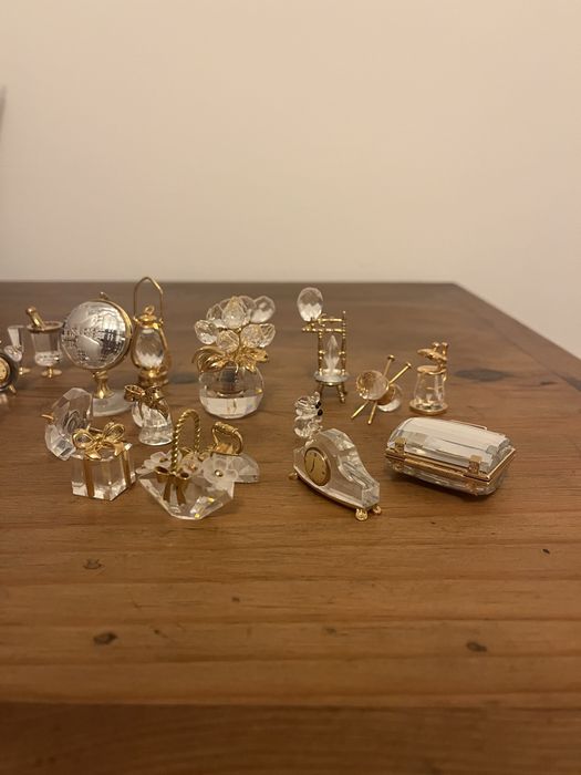25 miniaturas Swarovski (usado) em muito bom estado