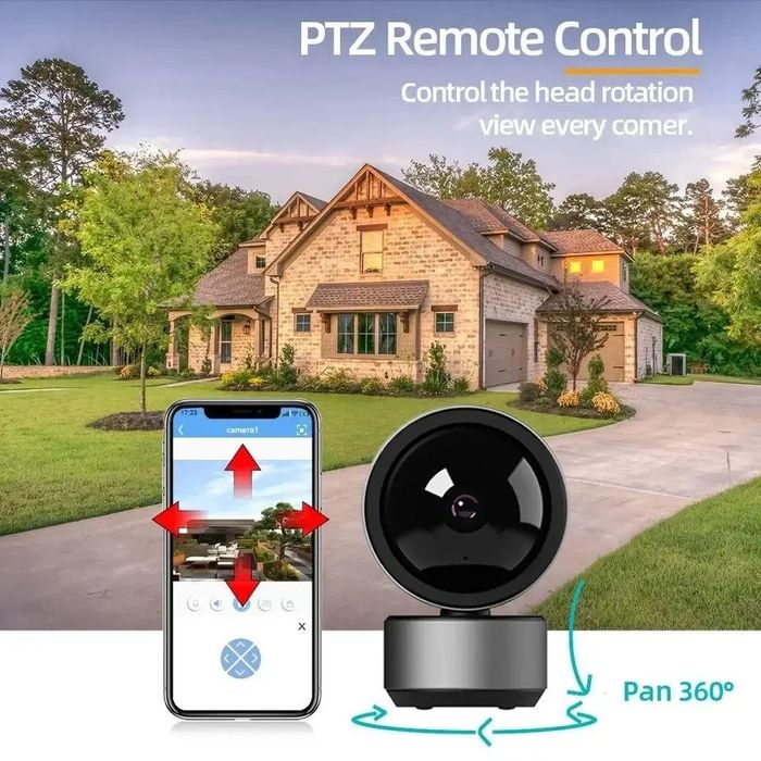Мини IP Wi-Fi камера Tuya  SMART LIFE 3Mp Датчик РУХУ ІК-підсвітка‼️