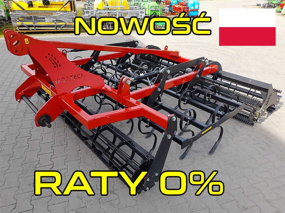 *OKAZJA* Agregat uprawowo przedsiewny kultywator HYDRAULICZNY *RABATY*