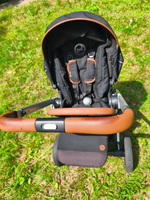 Cybex Balios S & Cot S 2 w 1 Denim B/Lavastone Black +gratisy
