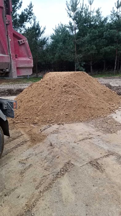 Ziemia , Piasek zasypowy podsyp do fundamentów-pod kostkę