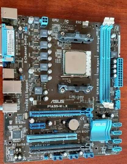 Сборка ПК: Мать+ Проц с охлад. +Куллер +DDR3 (2шт)