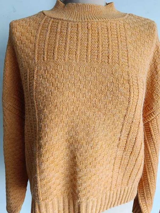 Musztardowy Mohito sweter damski rozmiar XL