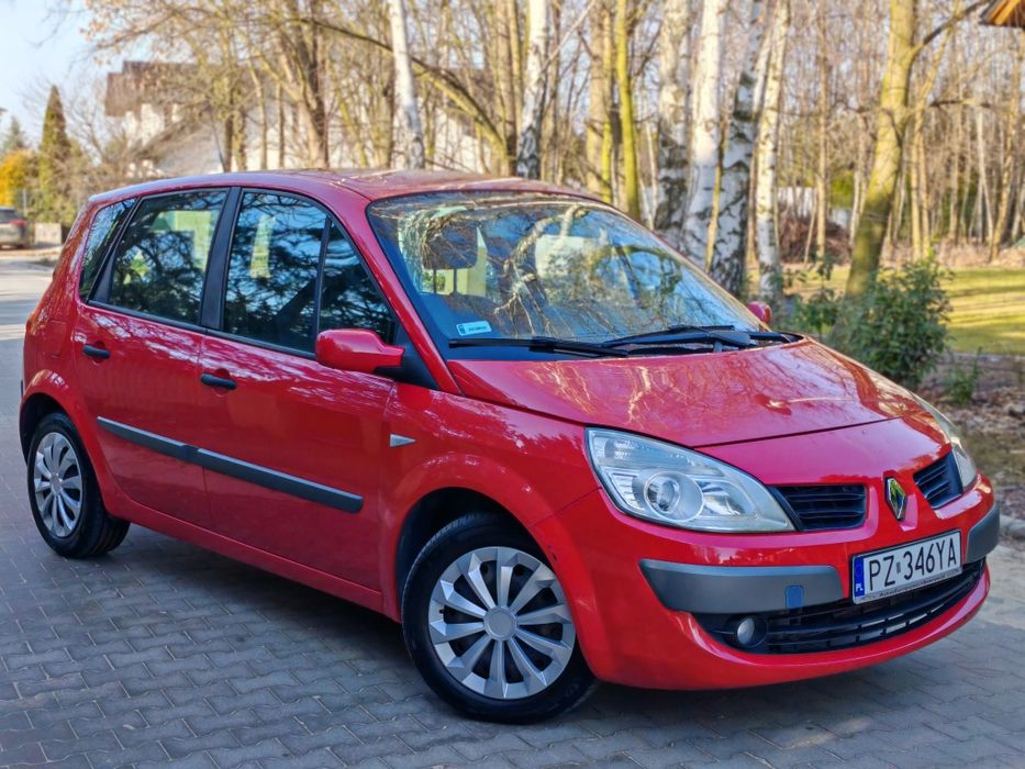 Renault Scenic II LIFT 1.9 DCI 2007r - Ekonomiczny Van - STAN Bdb -Hak