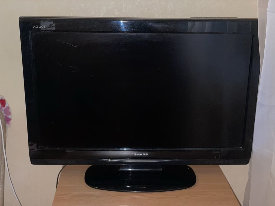 Sharp телевизор не плоский не смарт