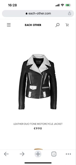 Шкірянка, косуха, бейкерусбка куртка EACH OTHER