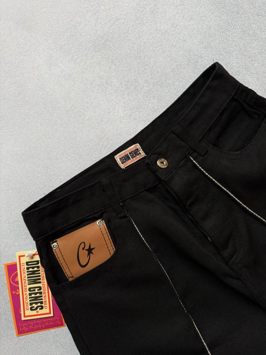 Джинсовые шорты Corteiz C-Star Denim Кортез Шорти