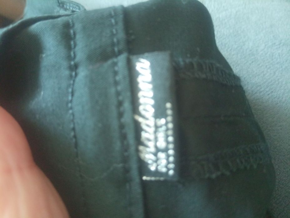 Czarna mini spódniczka bawełna xs
