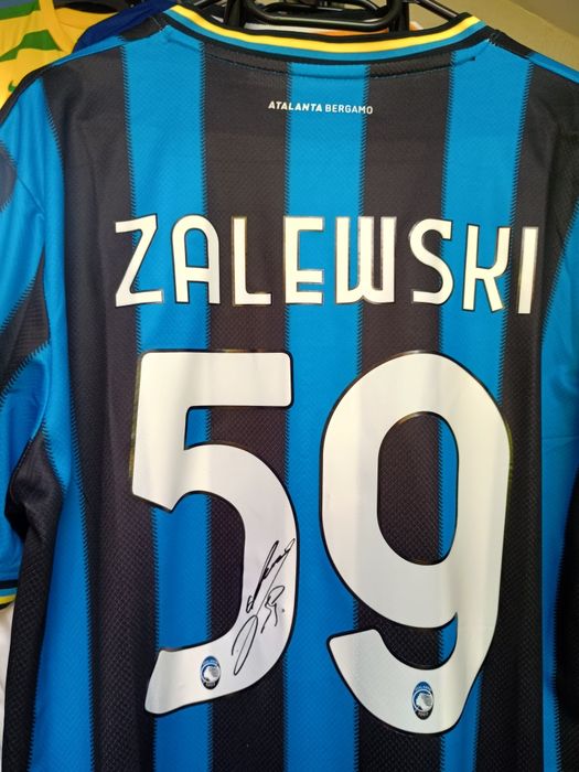 Koszulka autograf Nicola Zalewski Atalanta