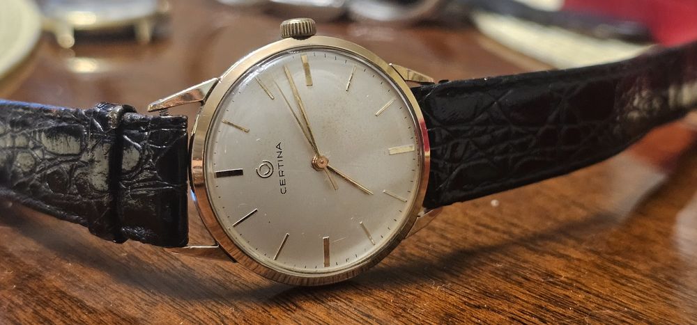Certina vintage  pozlacana