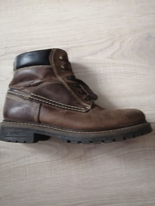 Ботинки шкіряні,чоловічі  коричневі р40-41