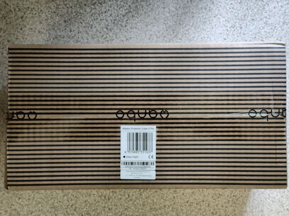 Мультимедійний проектор Wanbo Cube 2 Pro Black EU. Гарантія