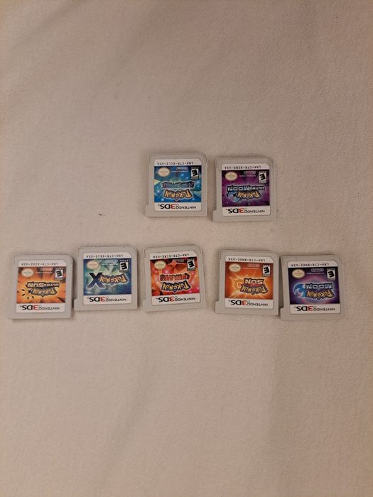 Jogos Pokémon 3DS Apha Ruby Saphira X Y Sun Moon Ultra Sun Ultra Moon