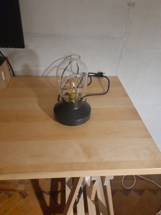 Candeeiro preto IKEA