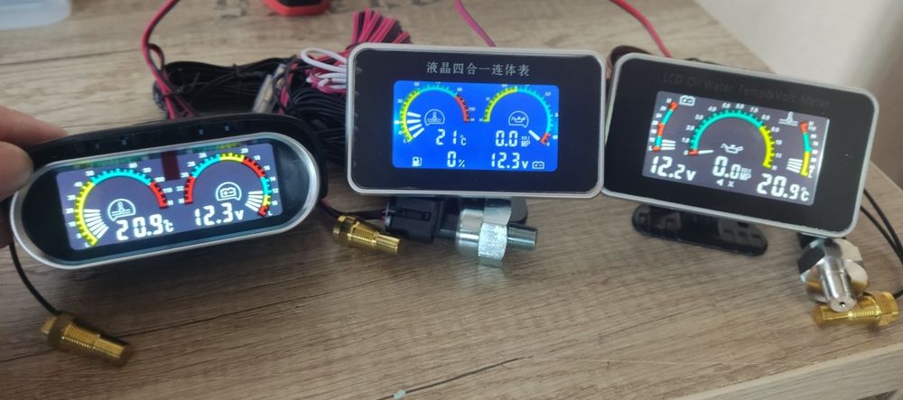 Датчик 3в1 давления масла температуры вольтметр Мерседес Спринтер Вито