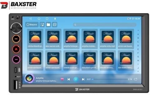 Магнітола 2-DIN Baxter Android 10 2/32