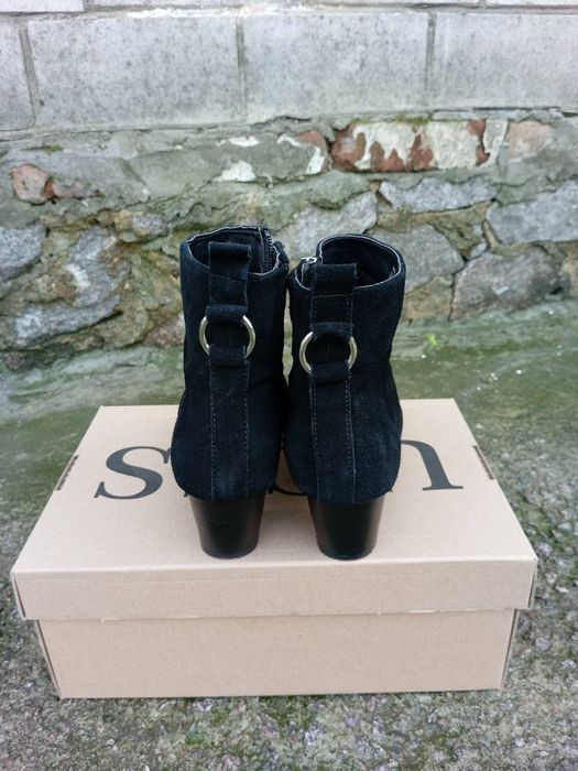 Черевики, замша, стильні