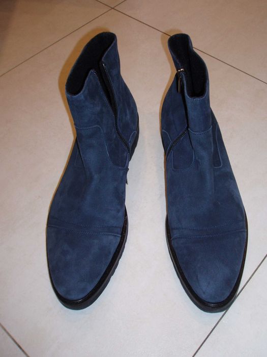 APIA nowe męskie zamszowe włoskie sztyblety r. 46