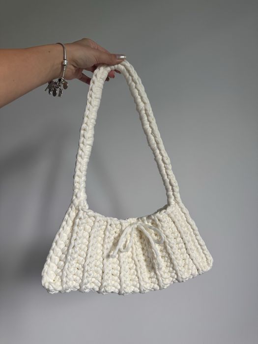 Torebka baguette crochet handmade
