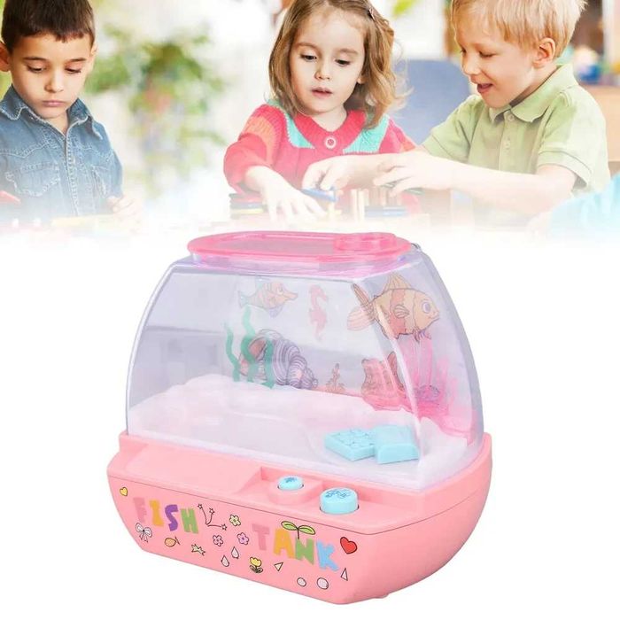 Музичний, акваріум, дитячий, нічник підсвітка Happy Aquarium Fish Tank