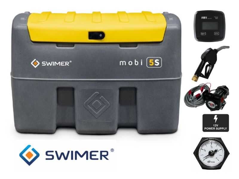 Zbiornik Mobilny SWIMER 400 z licznikiem FMT mobi5s dostawa cały kraj