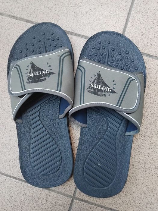 Klapki męskie duże+ worek treningowy