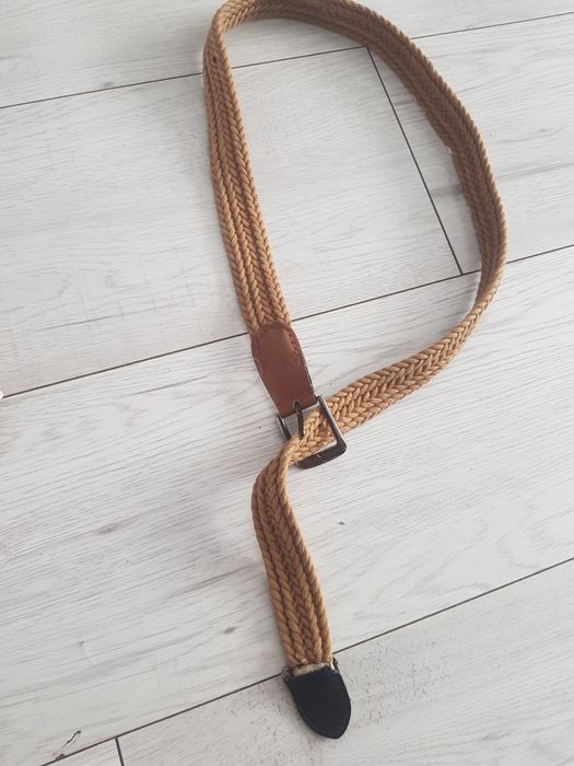 Beżowy pasek dł 100 cm