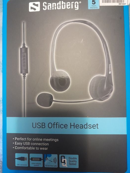 Навушники, гарнітура для комп'ютера, ноутбука