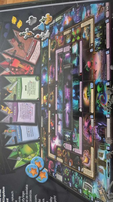 Talisman Kingdom Hearts Gra planszowa Disney Myszka Miki Kaczor Donald