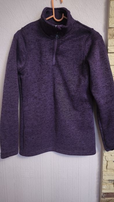 Флісова кофта М фіолетова