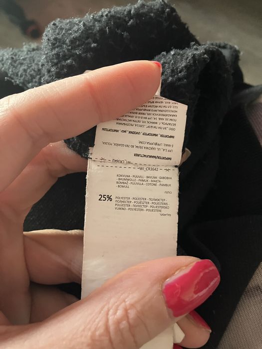 Czarna bluza damska Cropp, S, loose fit