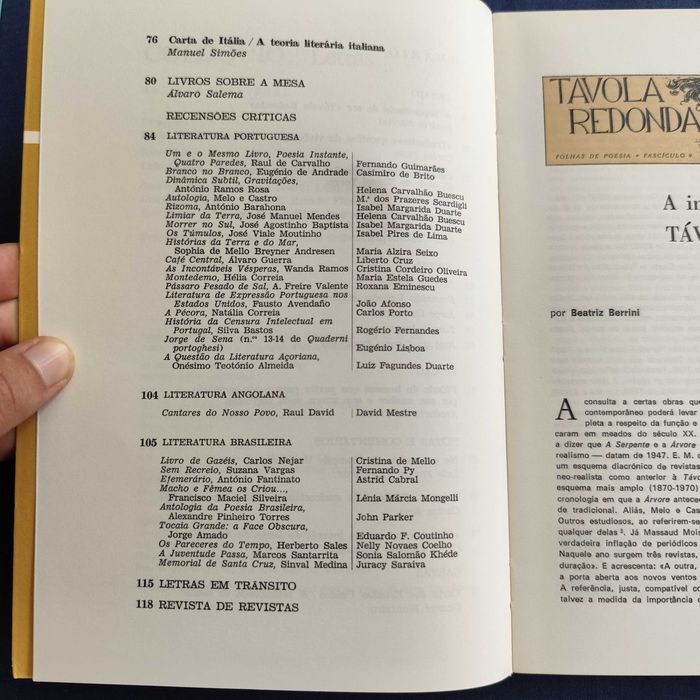 Revista Colóquio Letras 87 - Setembro 1985