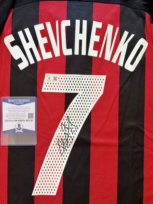Автограф Шевченка (Milan) + сертифікат Becket