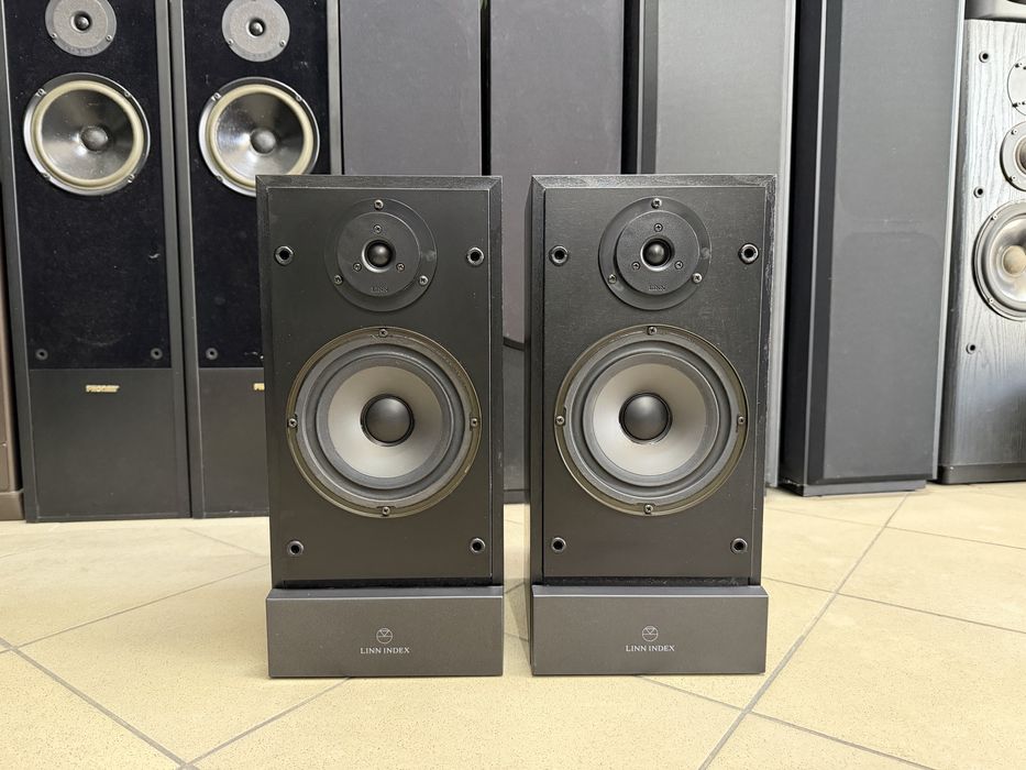 ‼️Kolumny podstawkowe Linn Index II monitory, Audio Room