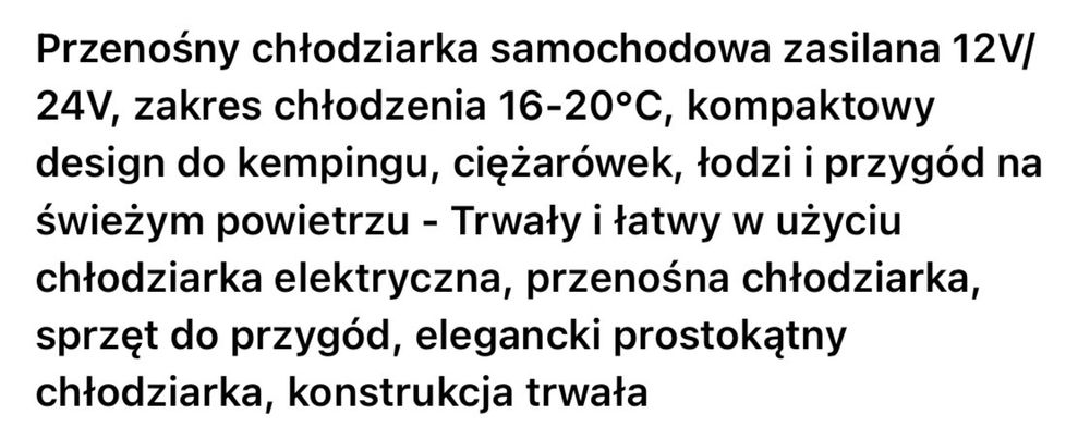 Lodowka kompresorowa