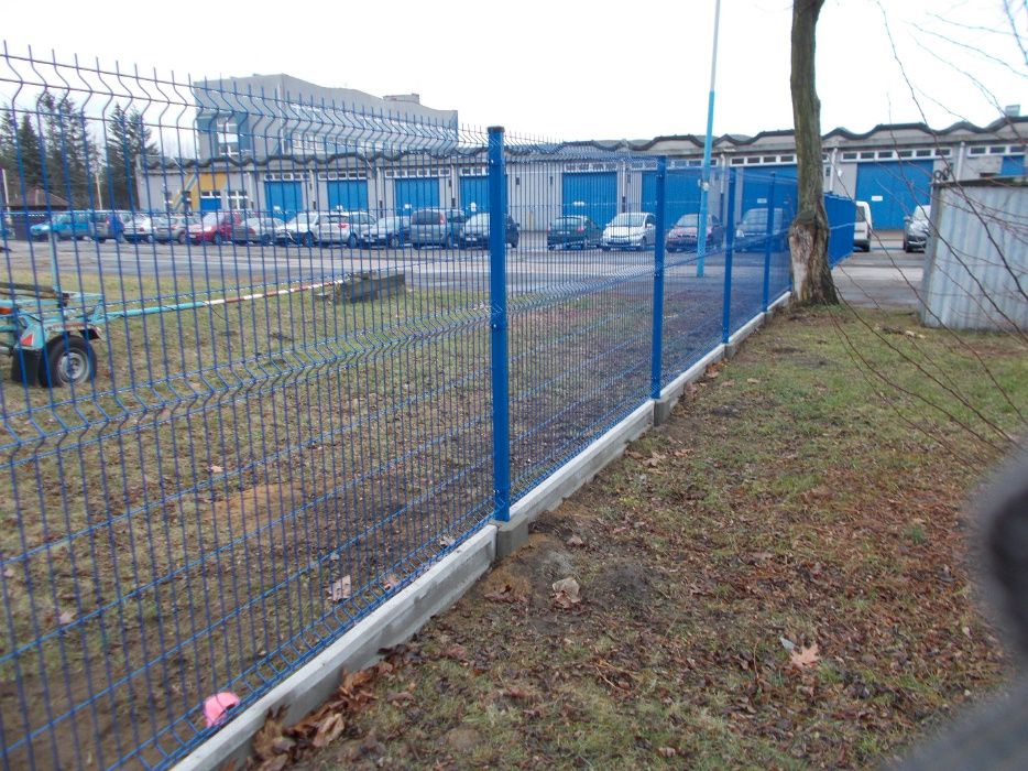 Ogrodzenia panelowe 1950m z podmurówką SAPES PRODUCENT