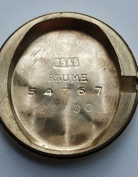 Oryginalny złoty szwajcarski zegarek Longines