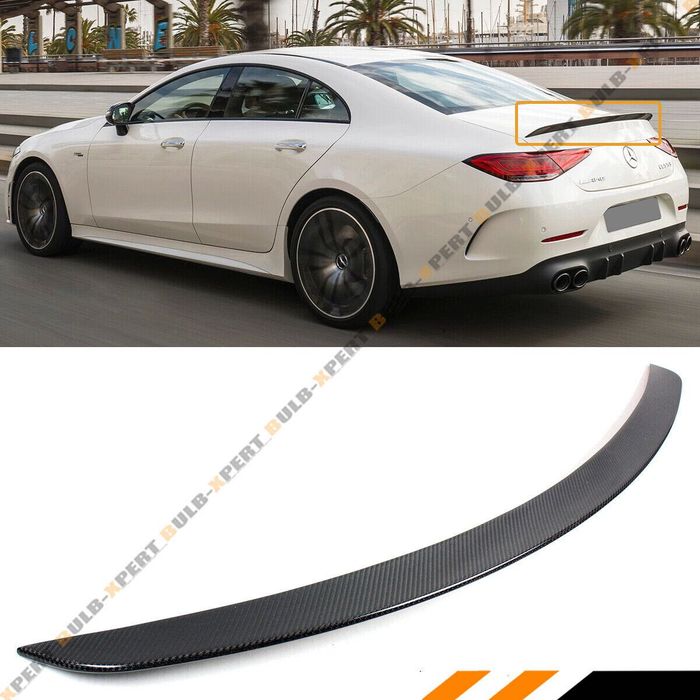 Спойлер Mercedes CLS 257 накладка на багажник бленда антикрыло цлс