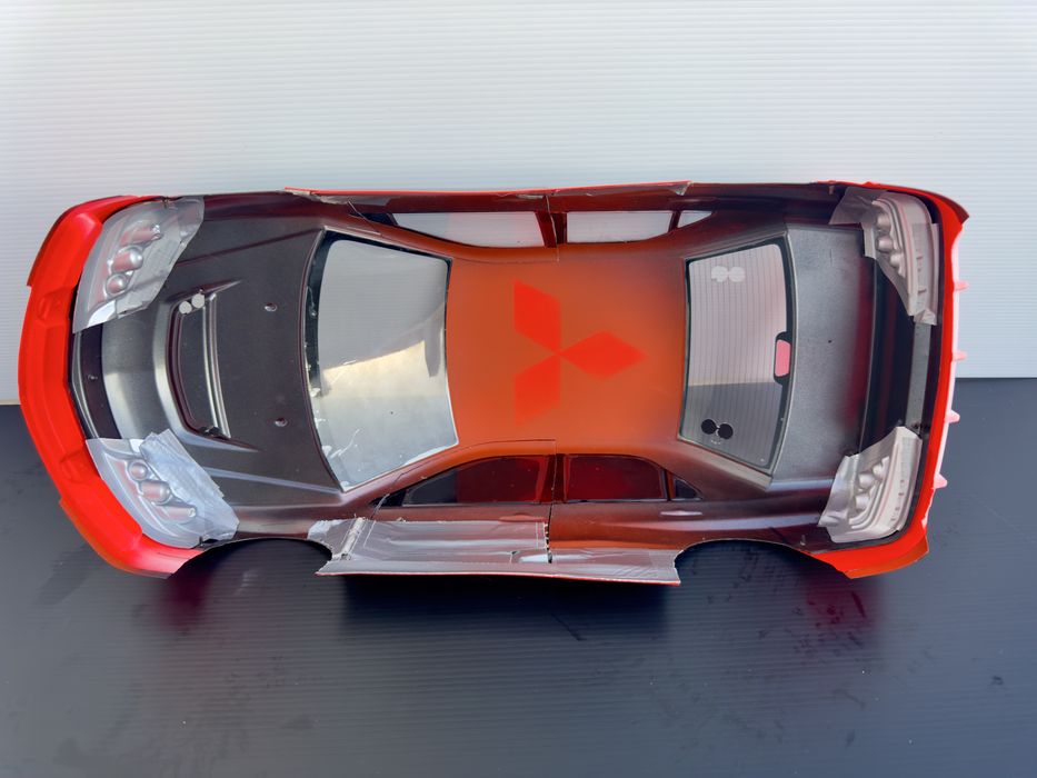 RC Carroçaria Projecto 1:10 - MITSUBISHI