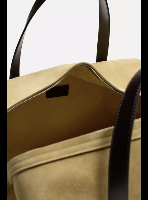 Mala De Viagem Em Pele Zara NOVO