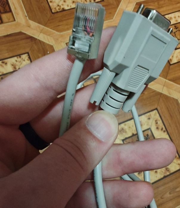 Кабель для передачи данных RJ45 RS232 Ethernet COM