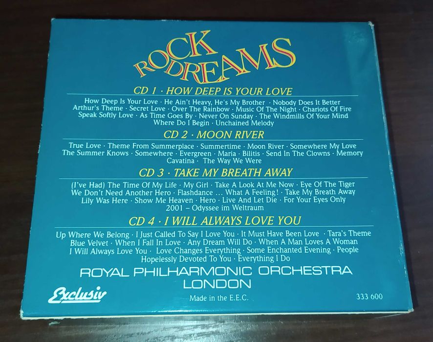Rock Dreams ROYAL PHILHARMONIC Orchestra 4cd