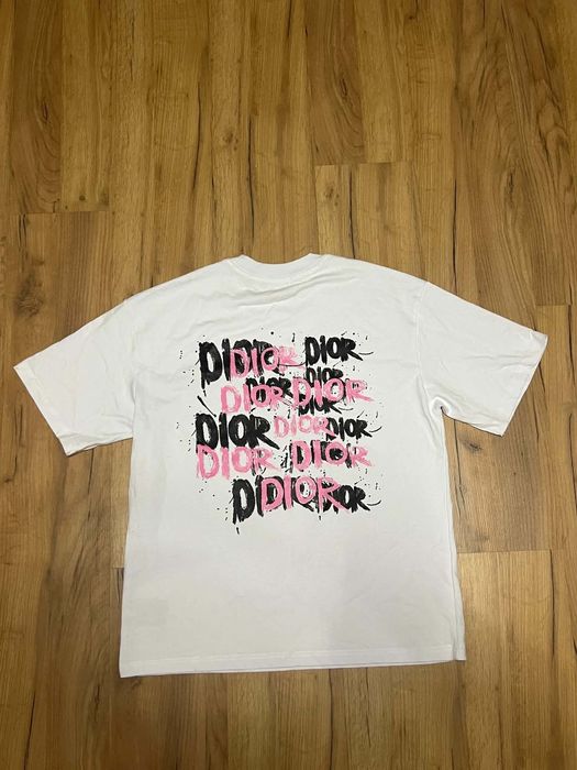 Koszulka Dior biała