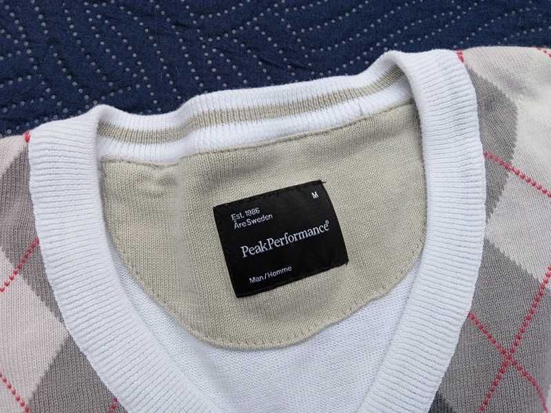 Sweter Peak Performance M męski retro