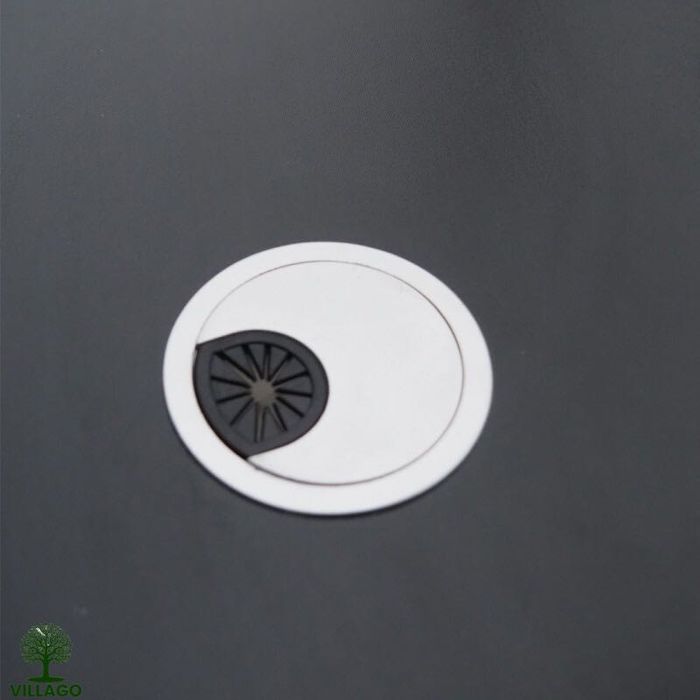 NOWE Biurko gamingowe Villago BlackCore 100 × 60 cm czarne / okazja!